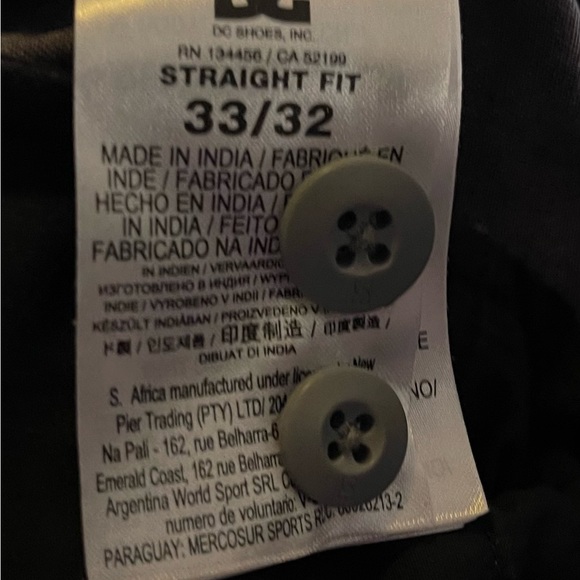 DC pants 33x32 - Picture 4 of 4